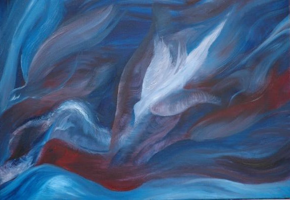 A RUSHING WIND